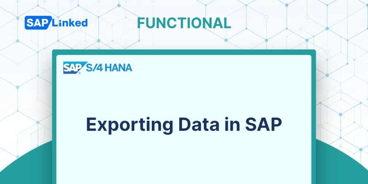 Exporting Data in SAP
