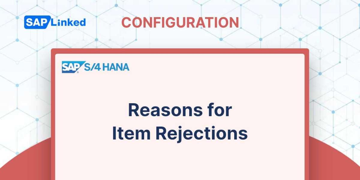Reasons for Item Rejections