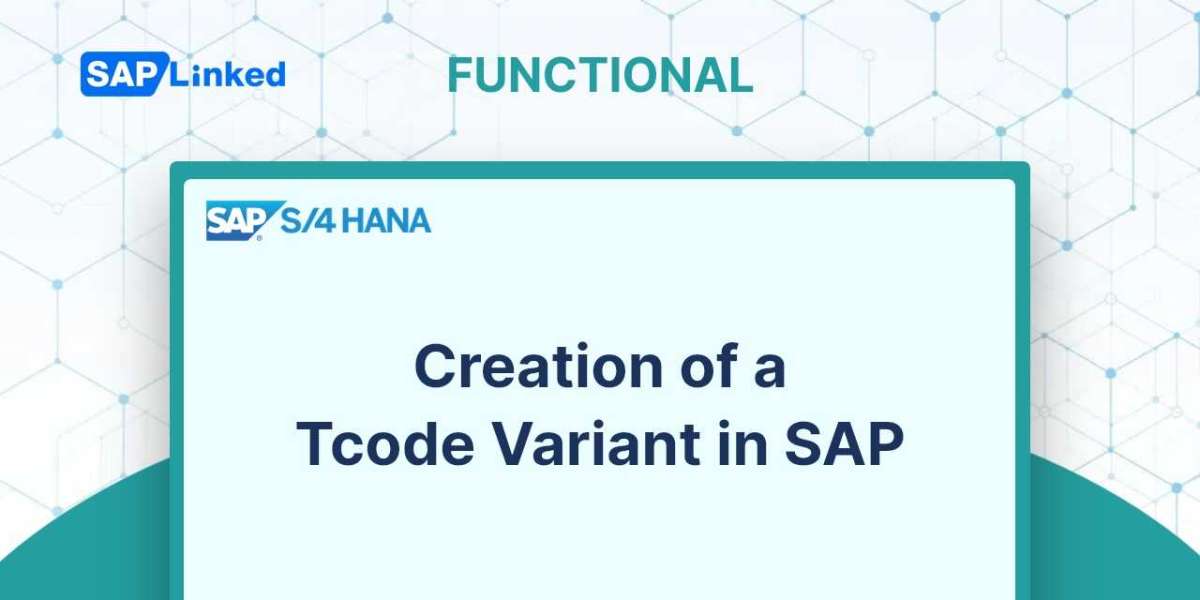 Creation of a Tcode Variant in SAP