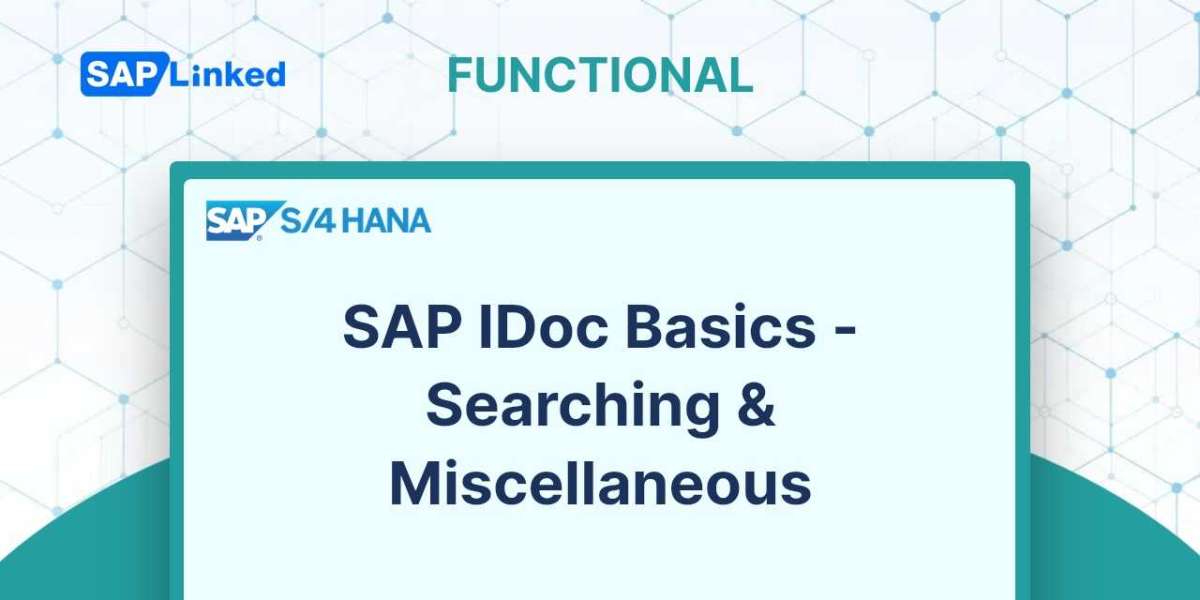 SAP IDoc Basics - Searching & Miscellaneous