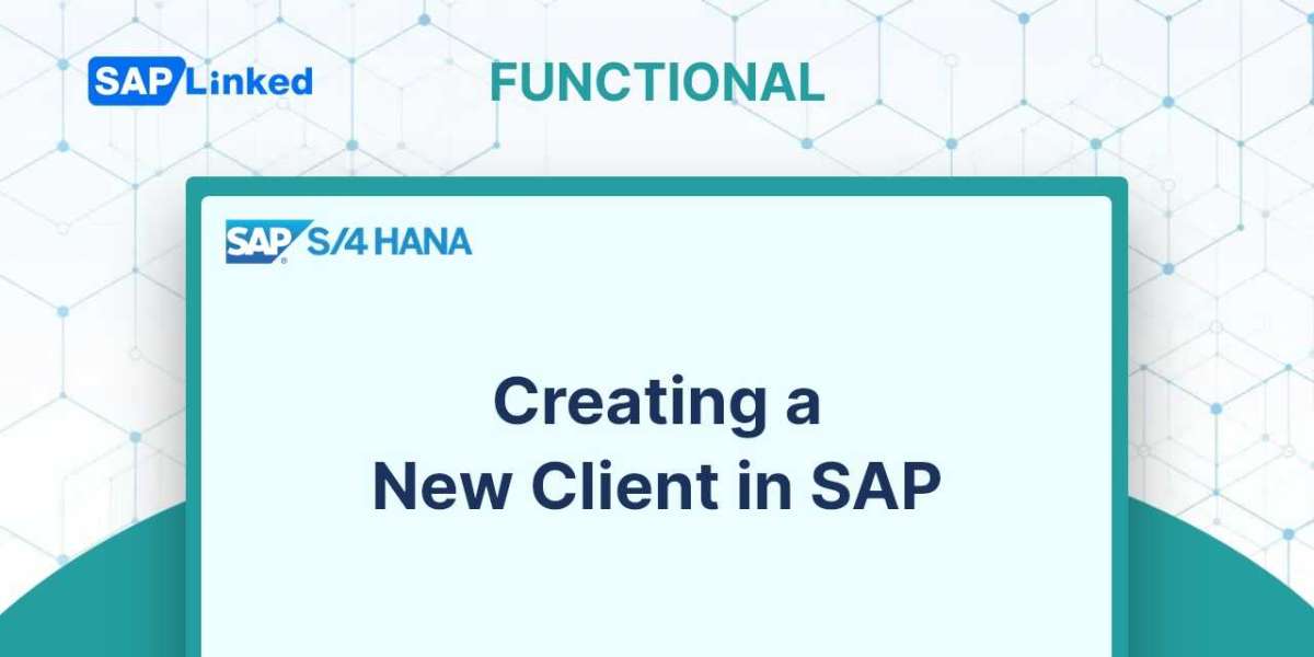Creating a New Client in SAP