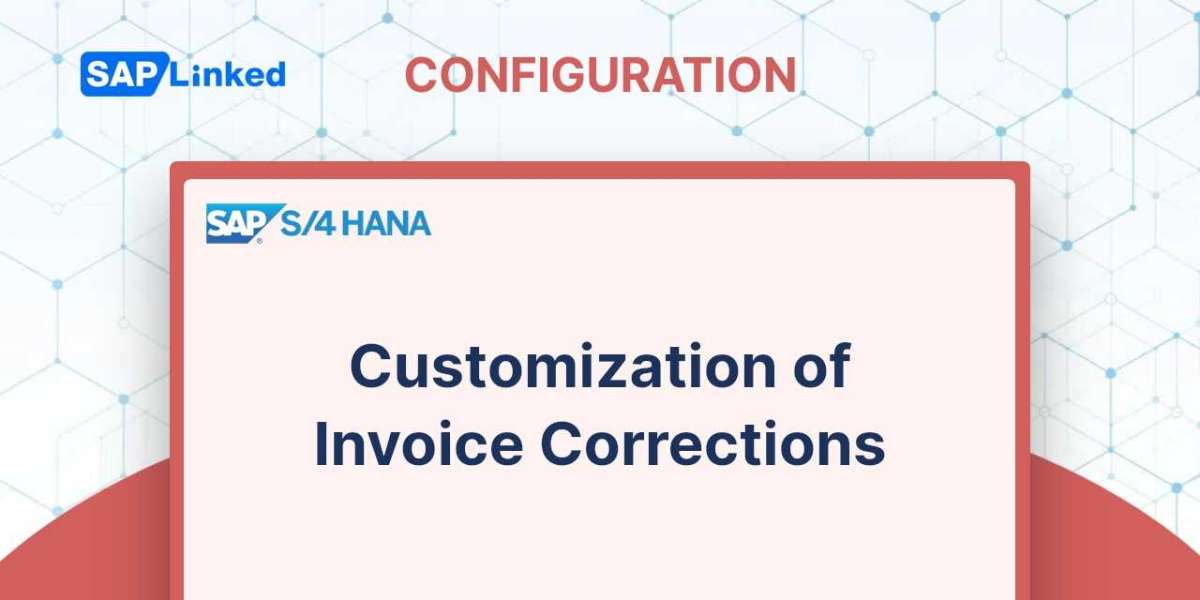 Customization of Invoice Corrections