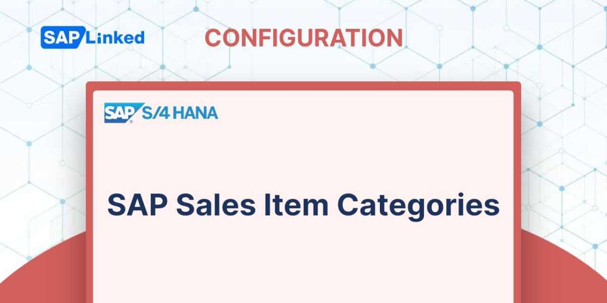 SAP Sales Item Categories