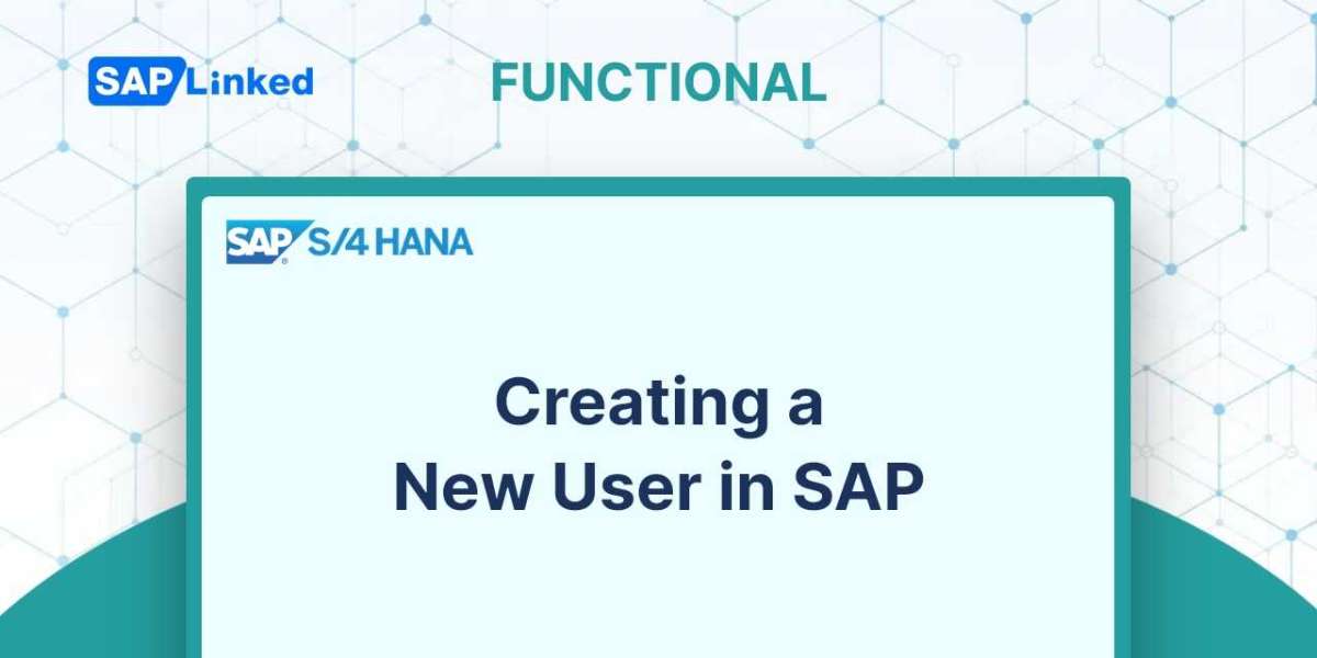 Creating a New User in SAP
