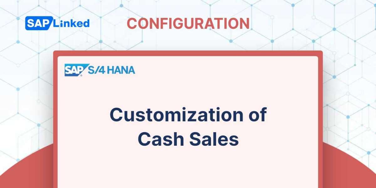 Customization of Cash Sales