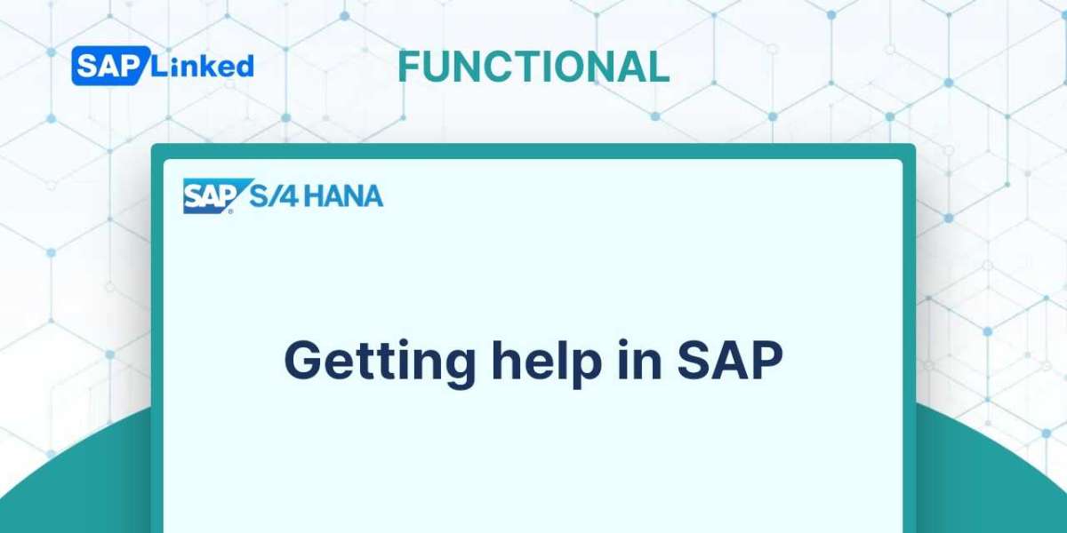 Getting help in SAP