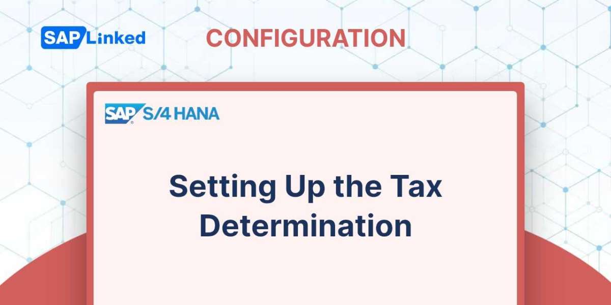 Setting Up the Tax Determination