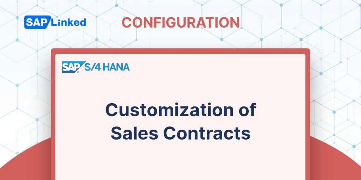 Customization of Sales Contracts