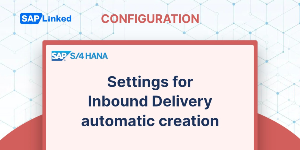 Settings for Inbound Delivery automatic creation