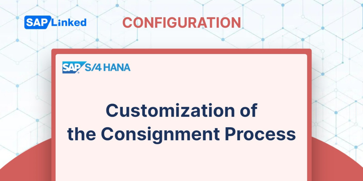 Customization of the Consignment Process