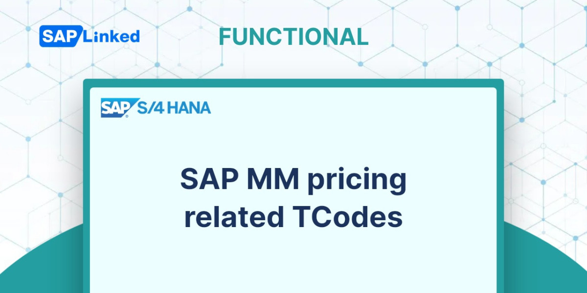 SAP MM pricing related TCodes