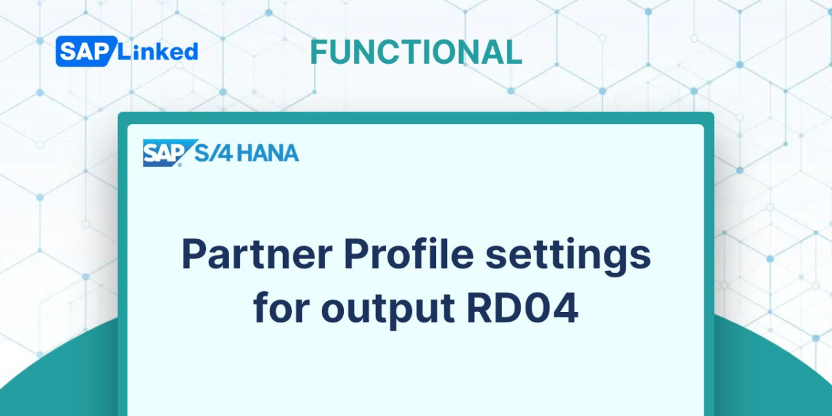 Partner Profile settings for output RD04