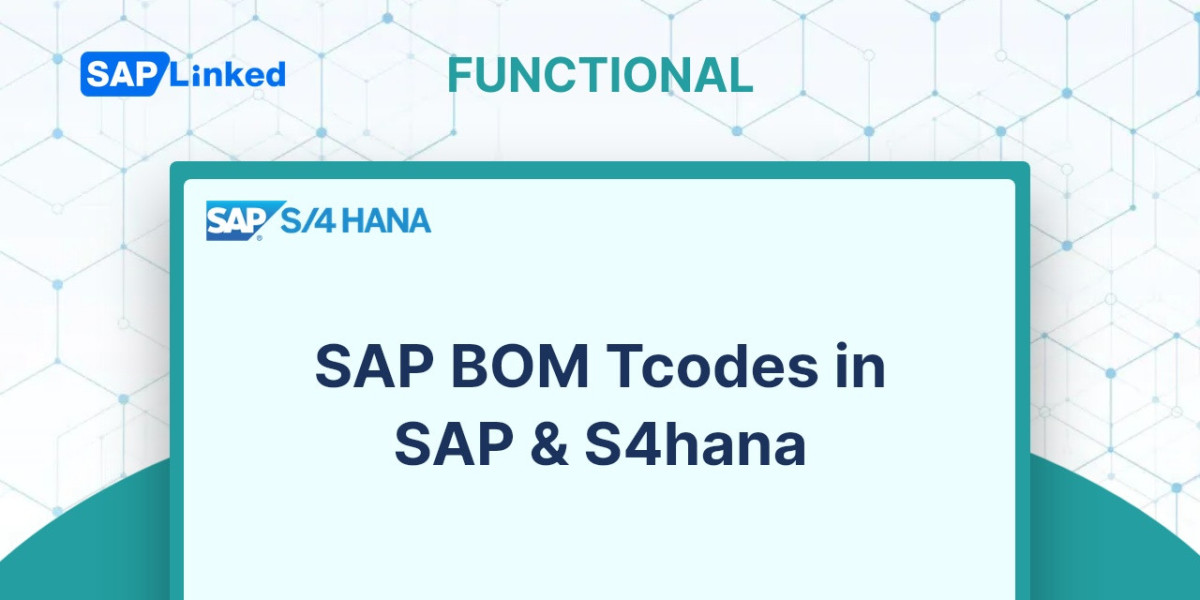 SAP BOM Tcodes in SAP & S4hana