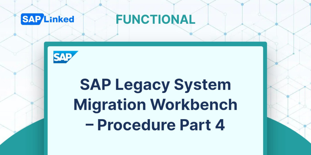 SAP Legacy System Migration Workbench – Procedure Part 4