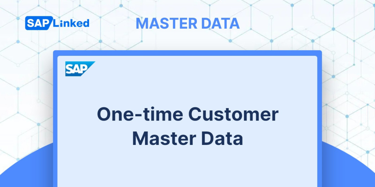 One-time Customer Master Data