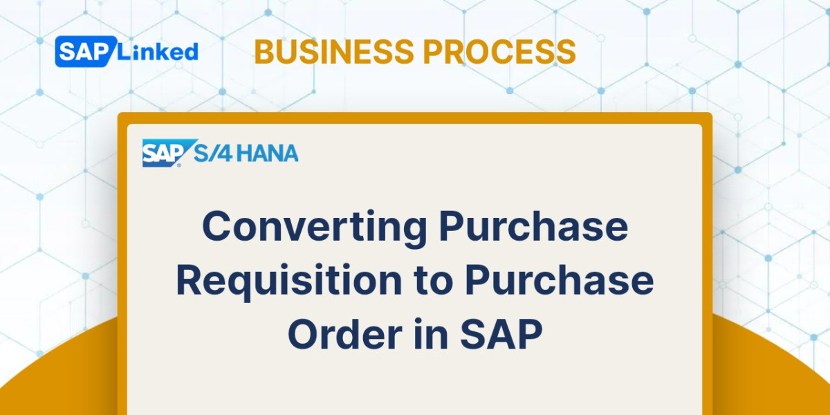 Converting Purchase Requisition to Purchase Order in SAP